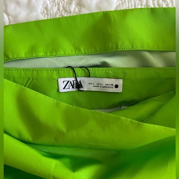 Zara Green Skirt - Picture 12 of 14